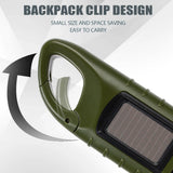 LF-3 Solar-Powered Dynamo Torchlight by Wolph