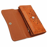 Retro-style Faux Leather Purse for Women