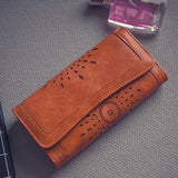 Retro-style Faux Leather Purse for Women