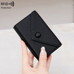 Elke Leather Travel Purse Card Holder by Wolph