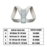 Universal Adjustable Back-Brace Magnetic Posture Corrector (Unisex)
