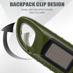 LF-3 Solar-Powered Dynamo Torchlight by Wolph