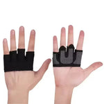 Unisex Fingerless Silicon Anti-slip Sports Gloves Gloves