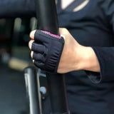 Unisex Fingerless Silicon Anti-slip Sports Gloves Gloves