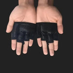 Unisex Fingerless Silicon Anti-slip Sports Gloves Gloves