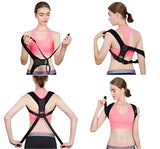 Universal Adjustable Back-Brace Magnetic Posture Corrector (Unisex)