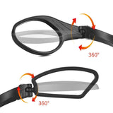 Flexible Shatter-proof Stainless Steel Cycling Mirror