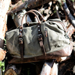 Vintage Military Style Duffel Travel Luggage by Wolph