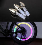 Waterproof Valve Covering Auto Cycling Bicycle Wheel-lights