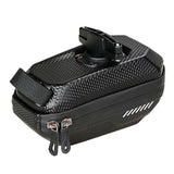 Hard Shell Rear Cycling Storage Pannier with Waterproof Leather Coating