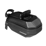 Hard Shell Rear Cycling Storage Pannier with Waterproof Leather Coating