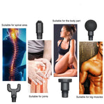 Fasci Handheld Electric Body Massage Gun by Wolph