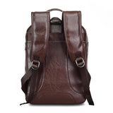 NUC Mens 55L Faux Leather Travel Backpack for Men by Wolph