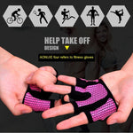 Unisex Fingerless Silicon Anti-slip Sports Gloves Gloves