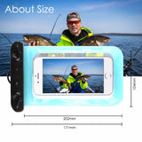 SND IPX8 Universal Transparent Waterproof Smartphone Pouch