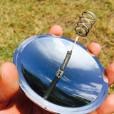 Windproof Solar Campfire Starter For Emergency Outdoor Usage