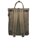 Edler Canvas Rolltop Travel Rucksack by Wolph