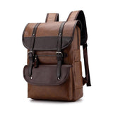 Retro 15.6inch Laptop Travel Backpack for Men