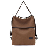 Vintage Canvas Travel Backpack for Women