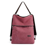 Vintage Canvas Travel Backpack for Women