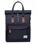 Edler Canvas Rolltop Travel Rucksack by Wolph